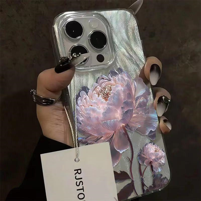 Vivo Y28 - Pink Peony Lotus Phone Case for