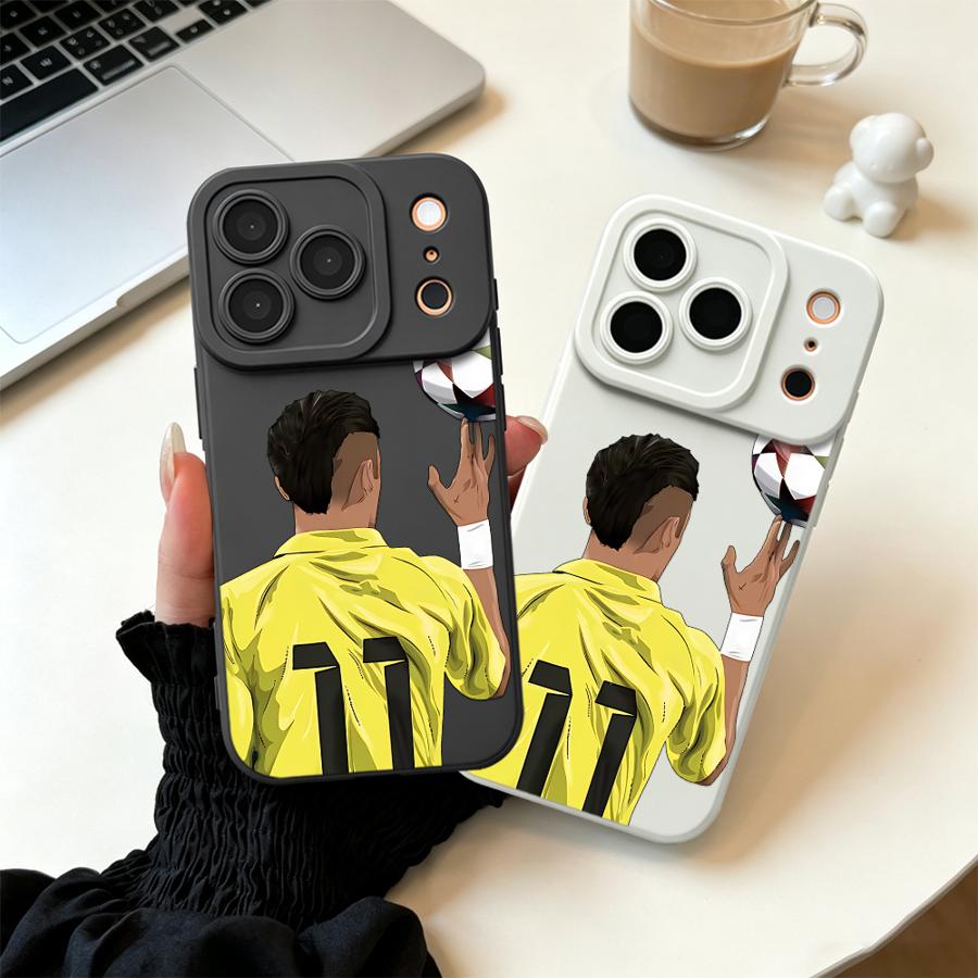 Apple Iphone 15 - Football Finger Spin TPU Phone Cover