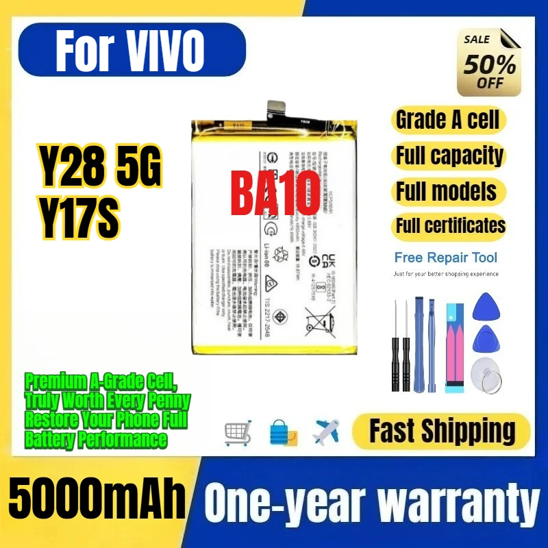Vivo Y28 - BA10 for VIVO Y28 5G/Y17S Phone