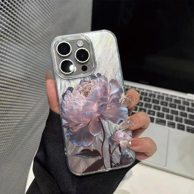 Pink Peony Lotus Phone Case fo - Vivo Y28 评论和价格