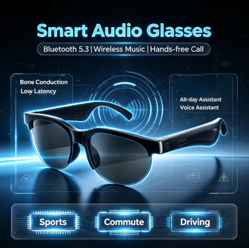 AI Translate Smart Audio Glass - Smart Glasses Lens 评论和价格